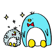 ぺんぎんのぺぺさん。 こぺぺといっしょ。