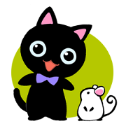 黒猫ジューゴ(猫のレイちゃんシリーズ)