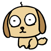 おじさん臭い犬だワン