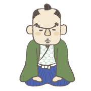 四角いビジネスパーソン〜侍〜
