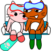 ネコ吉とぴんこ
