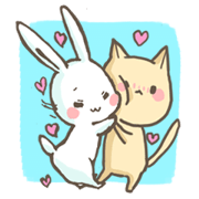 日常で使えるうさぎとねこ