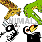 About four animal friends !