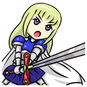女騎士のスタンプ