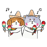 ほんわか犬