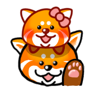 レッサーパンダ スタンプ 02