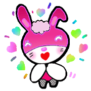 うさぎのバニーちゃん 網タイツ