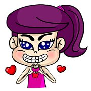 Yam Roll, a cute little girl