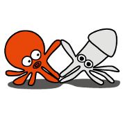 タコくんとたまにイカくん