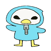 ペンギンになりたいアヒルのぴーすけ。