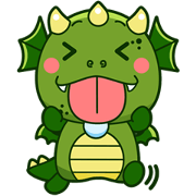 愉快なドラゴンのダン
