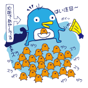 ペンしゃんの今日も元気です。