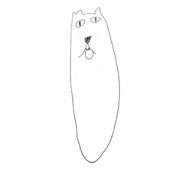 あごながねこ