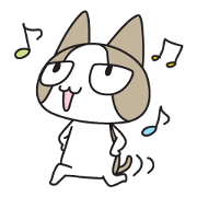 はちわれ猫のナナニャン