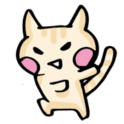 猫キャラ「ぼた吉」の日常会話