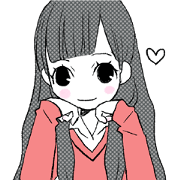 制服女子スタンプ