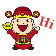 幸運の福の神
